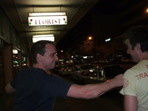 Moments before tears were shed